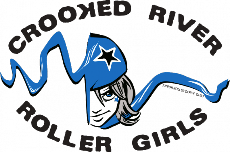 Crooked River Roller Girls logo